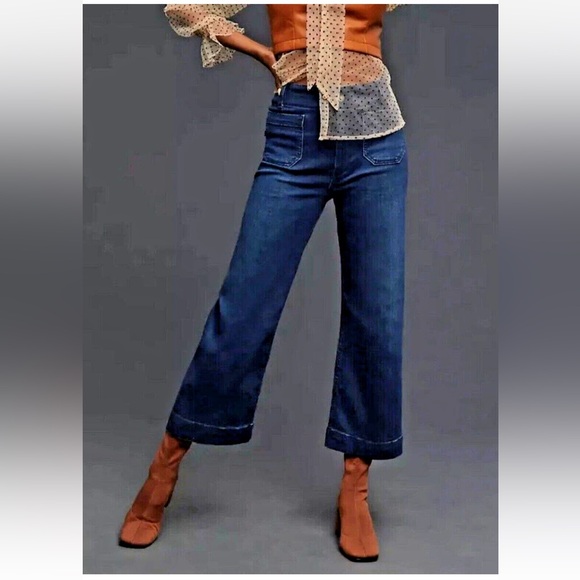 Pilcro Skipper wide leg Jeans - Picture 4 of 10